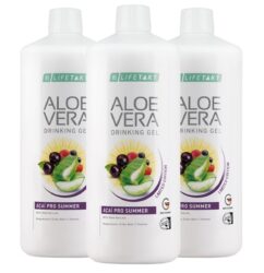 lr aloe vera drinking gel acai pro summer троен комплект за лятна защита