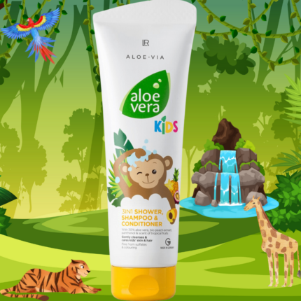 LR Aloe Vera Kids 3в1 ду-гел, шампоан, балсам